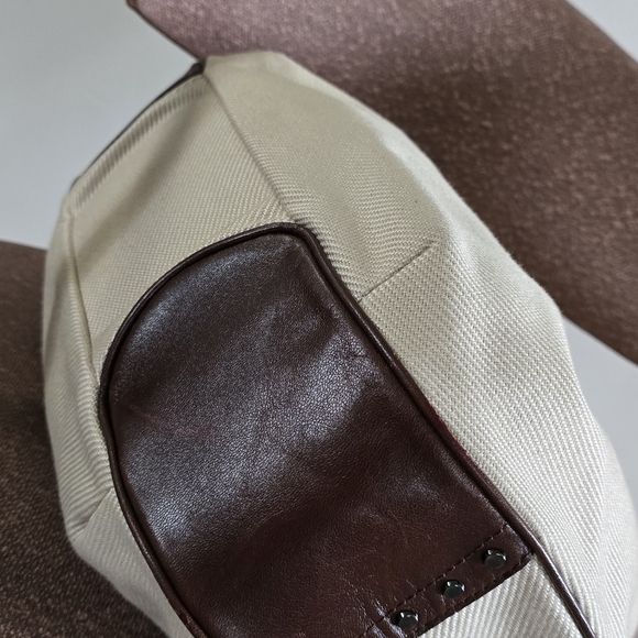 Burberry Blue Label Canvas Shoulder Bag - Picture 6 of 16